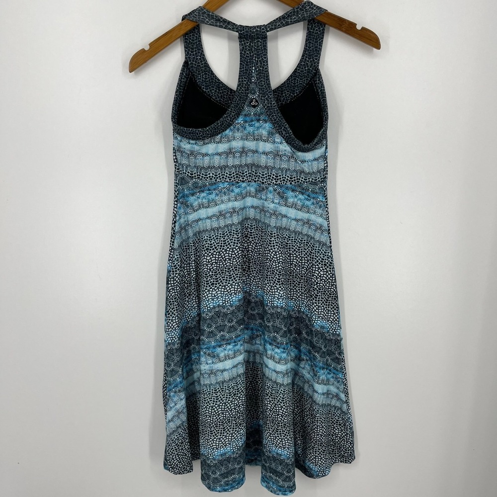 prAna Tank Dress Women's Size XS Blue Built in Bra Mini Short Length‎ Outdoors - Picture 4 of 9